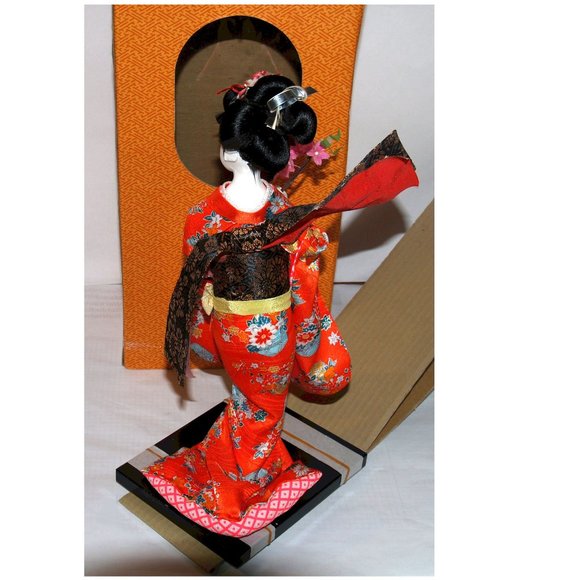 Vintage Japanese Geisha Nishi 12 inch Doll - New In Box - Picture 8 of 8